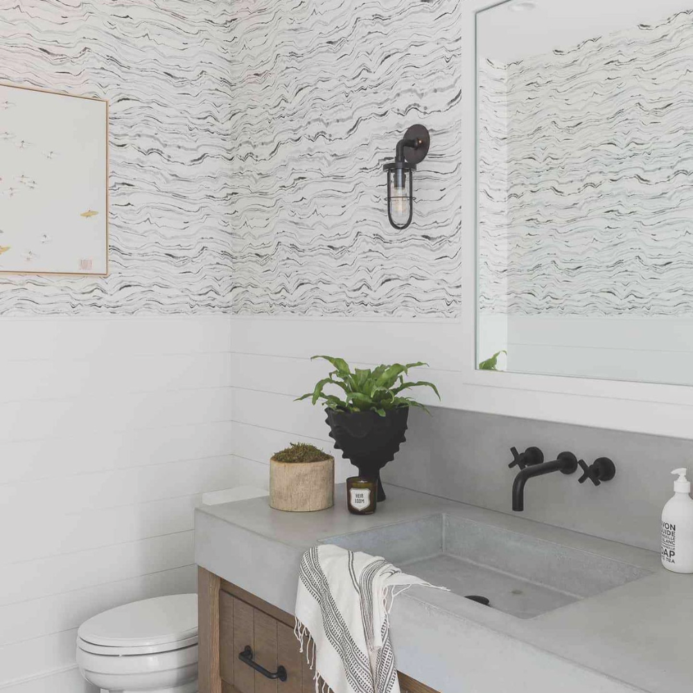 Tile and Paint combo for in the bathroom