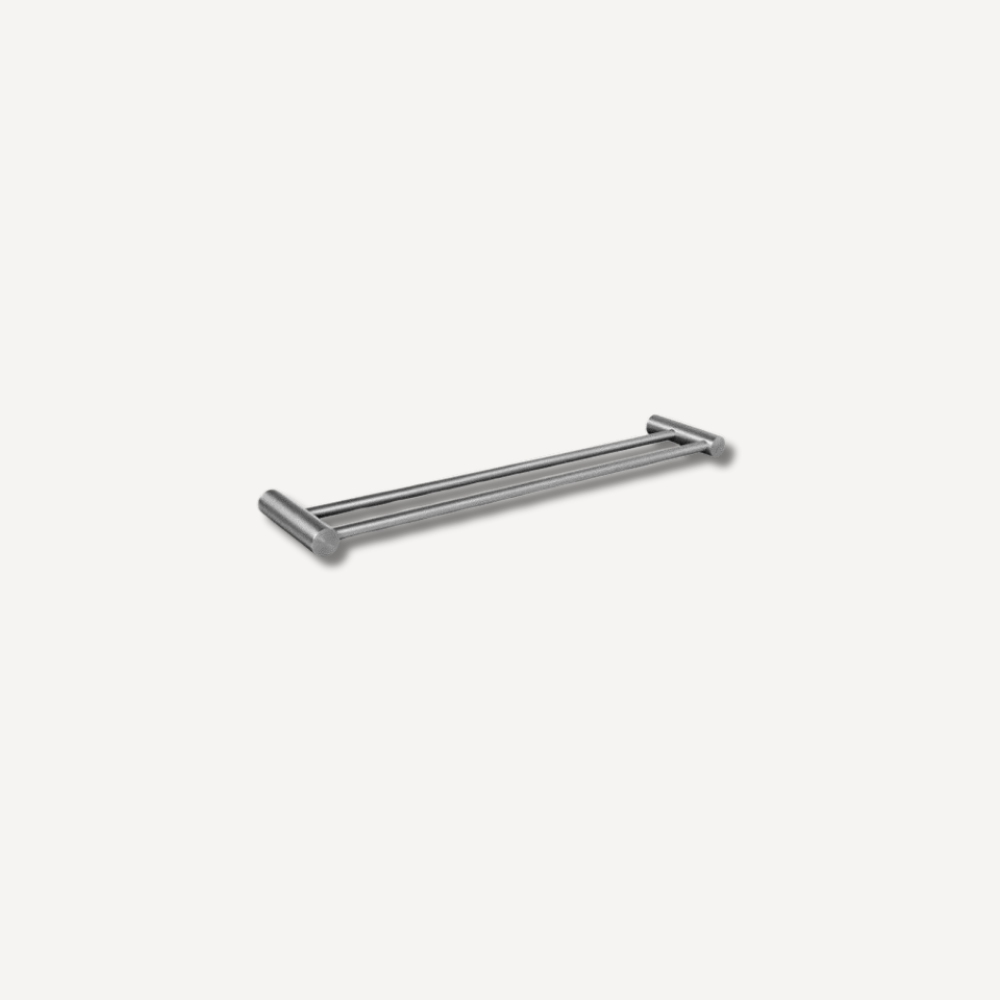 Valleuse Double Towel Bar Satin Nickel