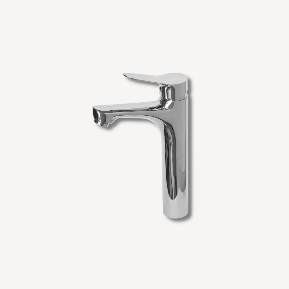 Teal High Basin Mixer Tap