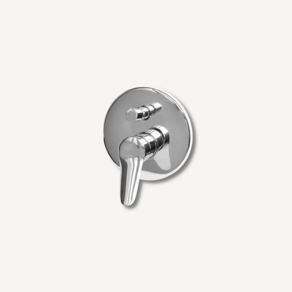 Teal Concealed Diverter Mixer Tap